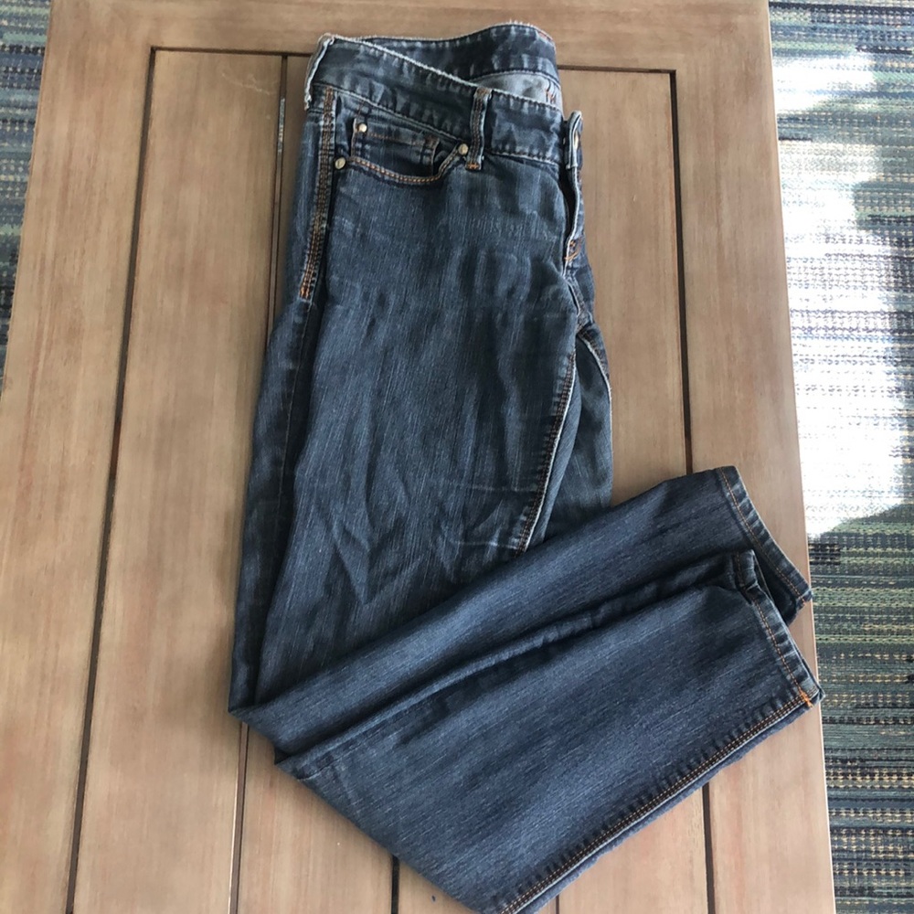 Dark blue skinny jeans